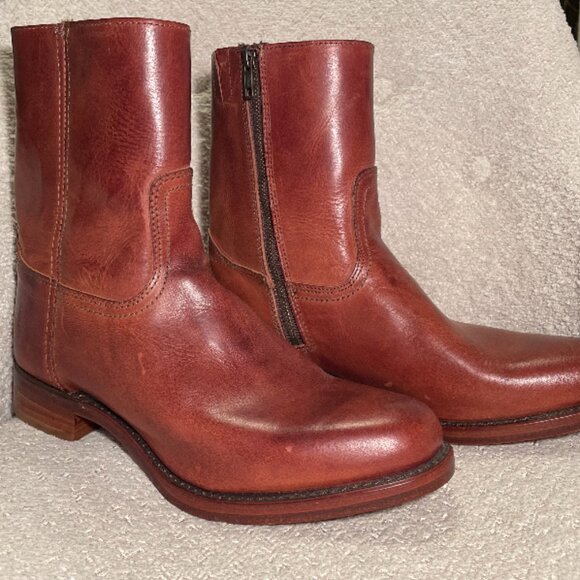 [SOLD] FRYE Campus Mid Calf Boot with Inside Zipper - Mens  Size: 9.5 - Picture 12 of 16